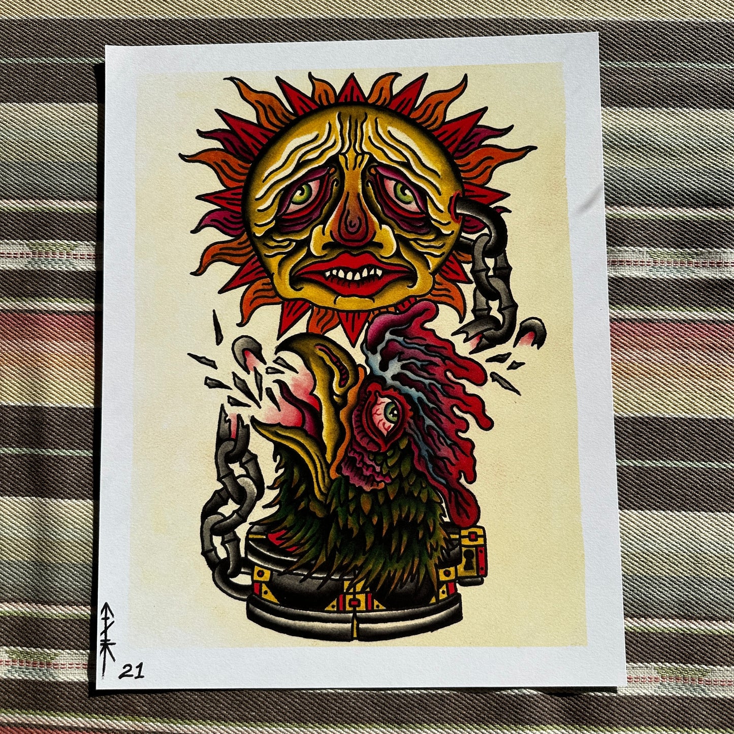 Fodor "Here Comes the Rooster" Print