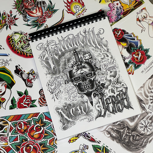 "TATTOOVILLE FOREVER" Flash Book