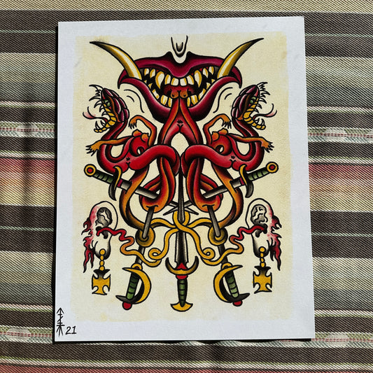 Fodor "Sharp Tongue" Print